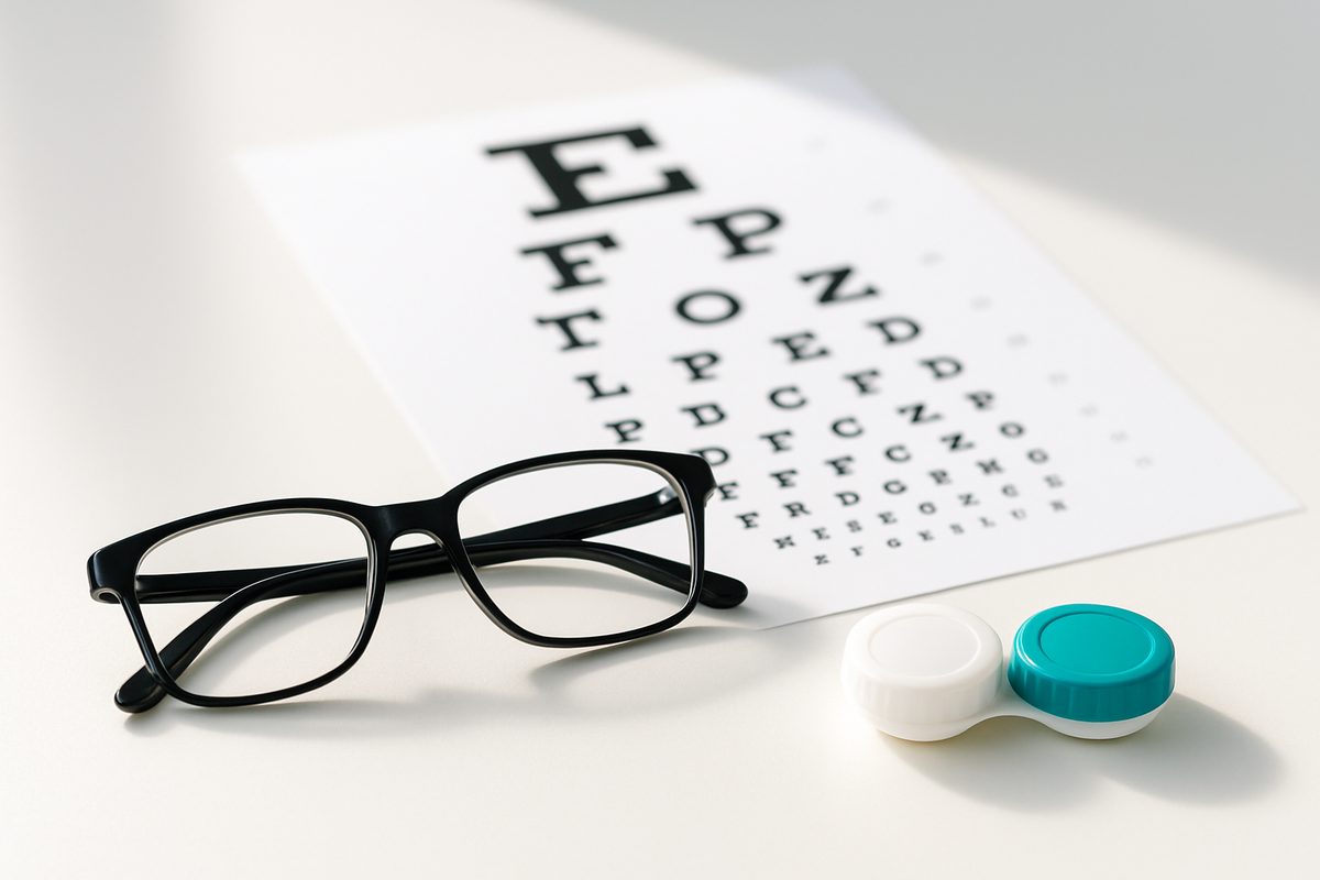 What does the vision correction process involve for foreign patients?